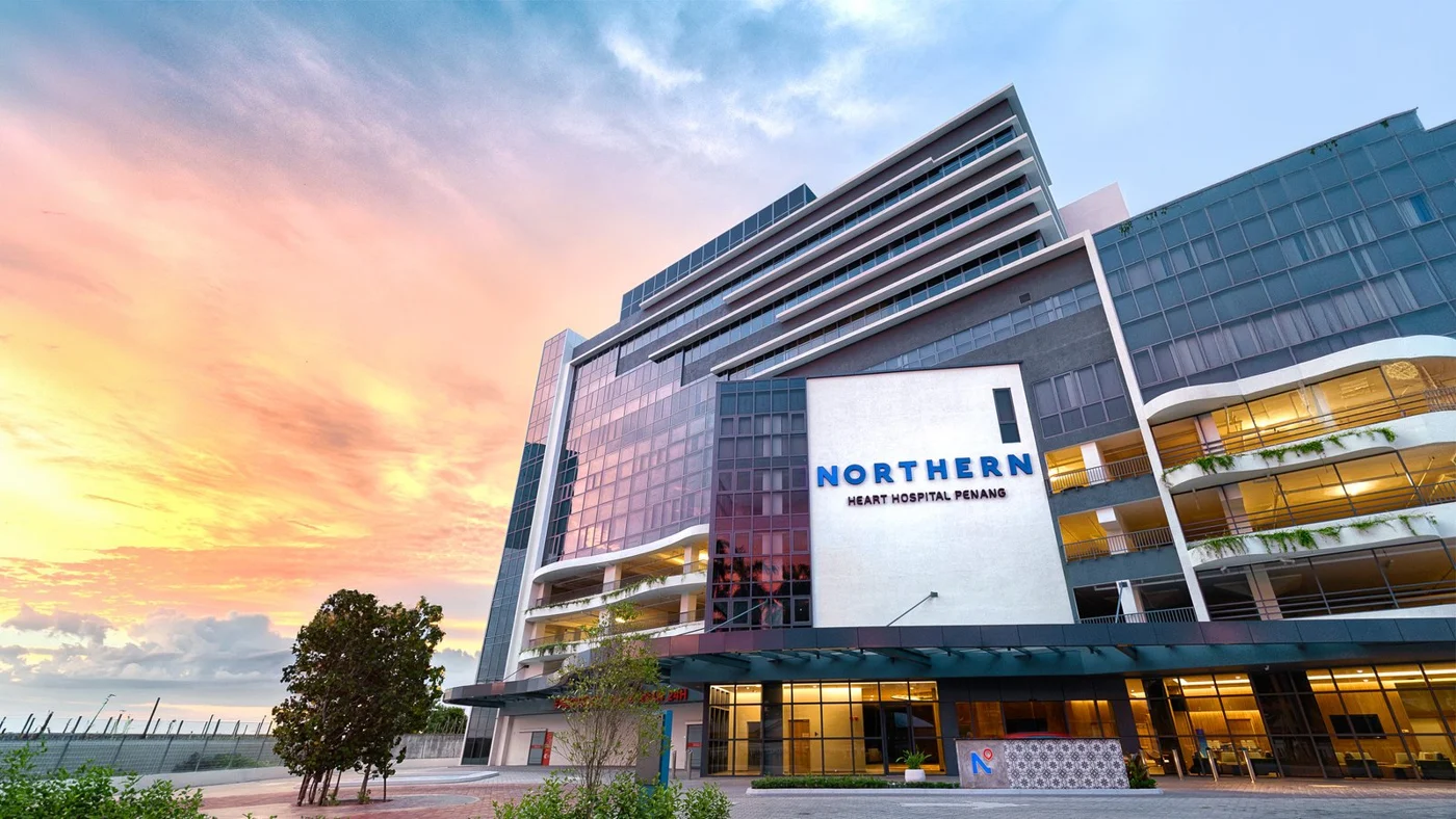 Foto fasilitas dari situs resmi Northern Heart Hospital.